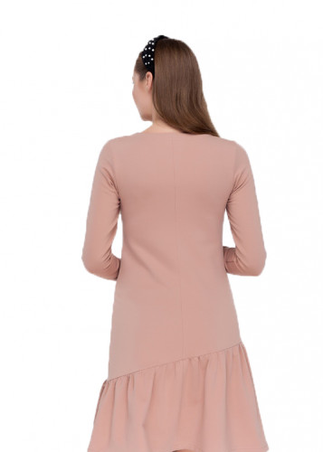 Платье для беременных и кормящих ЮЛА МАМА Joi (размер XL, розовый)