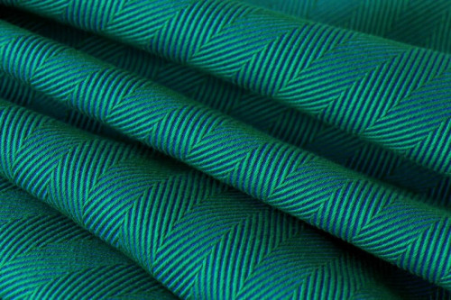 Слинг-шарф YARO SLINGS Yolka Dark Blue Green (3,6 м)