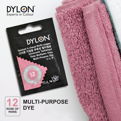 Многоцелевой краситель для ручного окрашивания ткани DYLON Multipurpose Rose of Paris