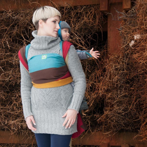 Слинг-шарф LUNA DREAM Rainbow Wool (40 % шерсти) (4,6 м)