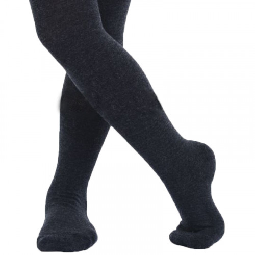 Термоколготки детские NORVEG Soft Merino Wool (размер 134-140, тёмно-серый)