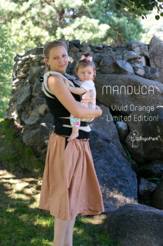 Слинг-рюкзак MANDUCA First Vivid Orange — Limited Edition!