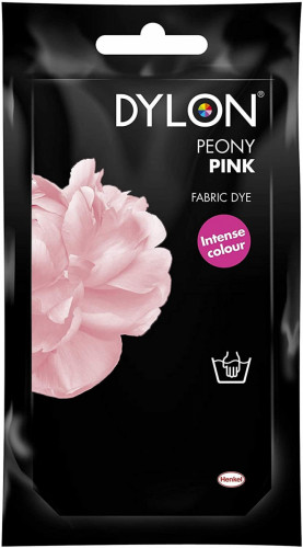 Краска для окрашивания ткани вручную DYLON Hand Use Peony Pink