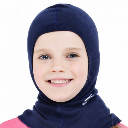 Термошапка-шлем из шерсти мериноса NORVEG Soft (размер XL, синий)