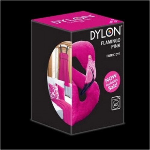 Краска для окрашивания ткани в стиральной машине DYLON Machine Use Flamingo Pink