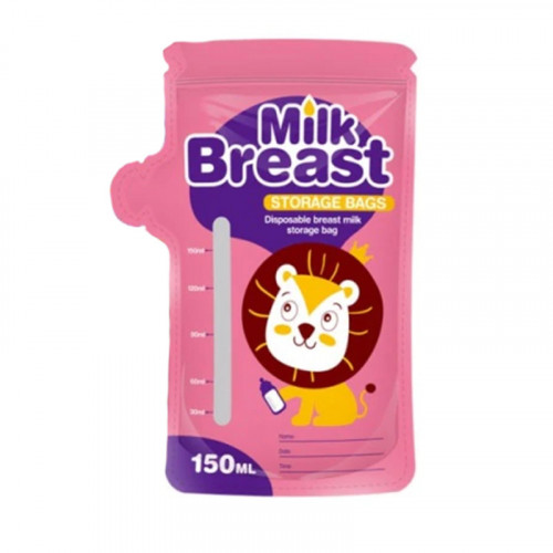 Пакет для хранения грудного молока SLINGOPARK (розовый, 20 шт)