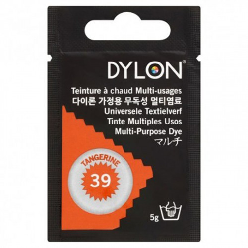 Многоцелевой краситель для ручного окрашивания ткани DYLON Multipurpose Tangerine