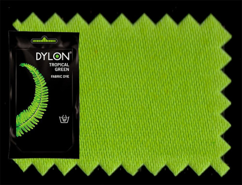 Краска для окрашивания ткани вручную DYLON Hand Use Tropical Green
