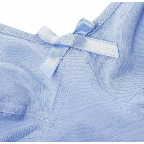 Ночная рубашка для беременных и кормящих МАМИН ДОМ 24130 (размер 42, голубой)
