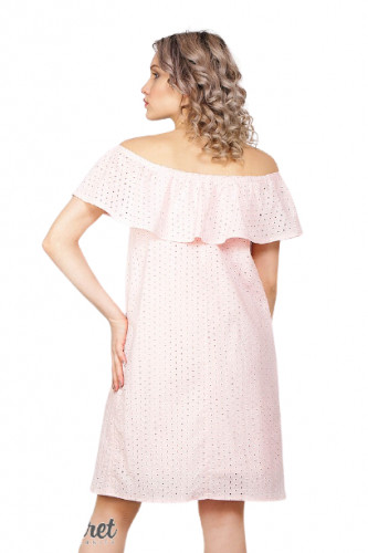 Платье для беременных и кормящих ЮЛА МАМА Elezevin (размер L, розовый)