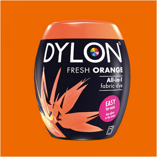 Краска для окрашивания ткани в стиральной машине DYLON Machine Use Fresh Orange (бочонок)