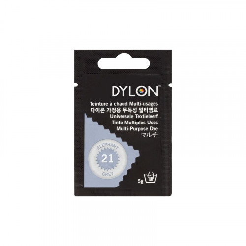 Многоцелевой краситель для ручного окрашивания ткани DYLON Multipurpose Elephant Grey