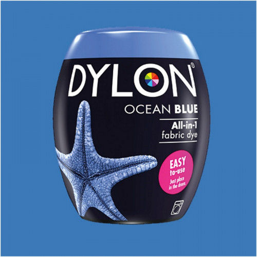 Краска для окрашивания ткани в стиральной машине DYLON Machine Use Ocean Blue (бочонок)