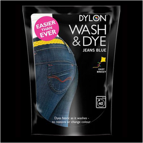 Краска для окрашивания ткани в стиральной машине DYLON Wash &amp; Dye Jeans Blue