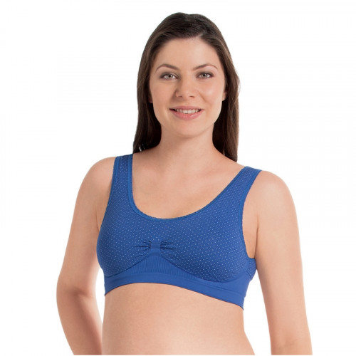 Топ для беременных бесшовный ANITA Soft &amp; Seamless 5197 (размер S, Ocean Blue)