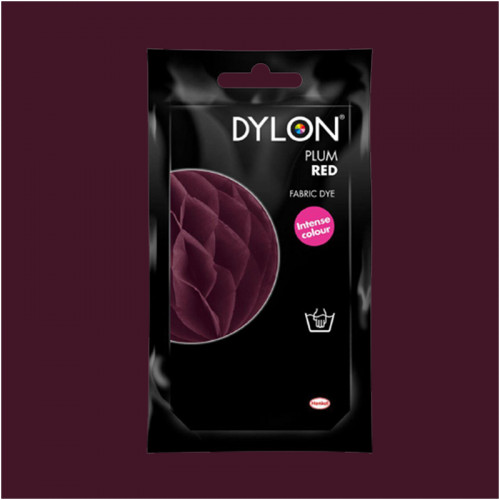 Краска для окрашивания ткани вручную DYLON Hand Use Plum Red