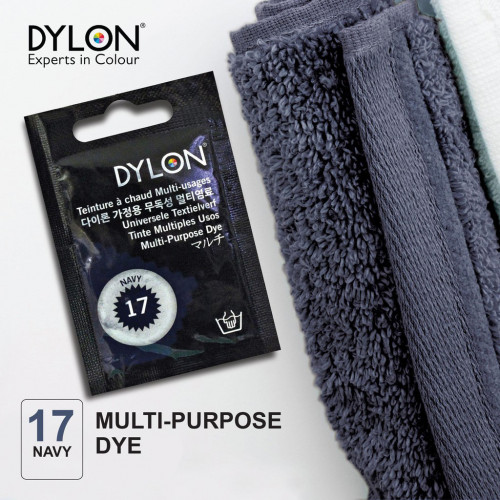 Многоцелевой краситель для ручного окрашивания ткани DYLON Multipurpose Navy