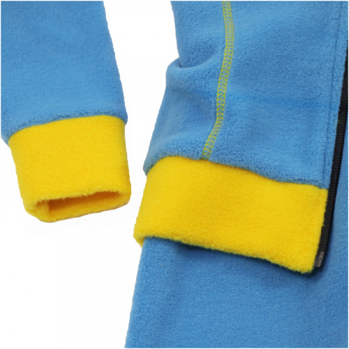 Термокостюм INVARA «Печеньки» (размер 98, голубой с жёлтым)
